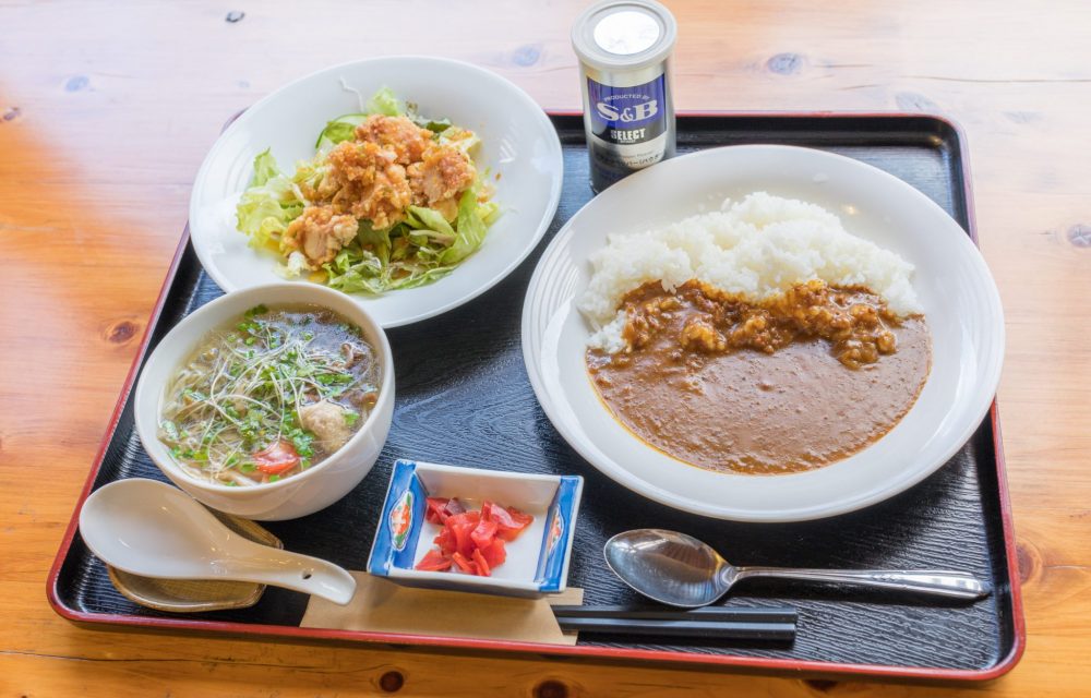 Lunch in Hongawa area of Ino town