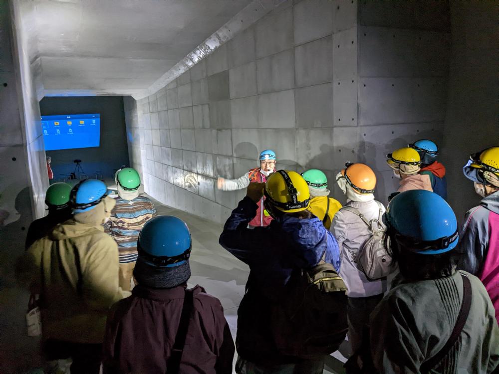  日高村 新日下川放水路見学